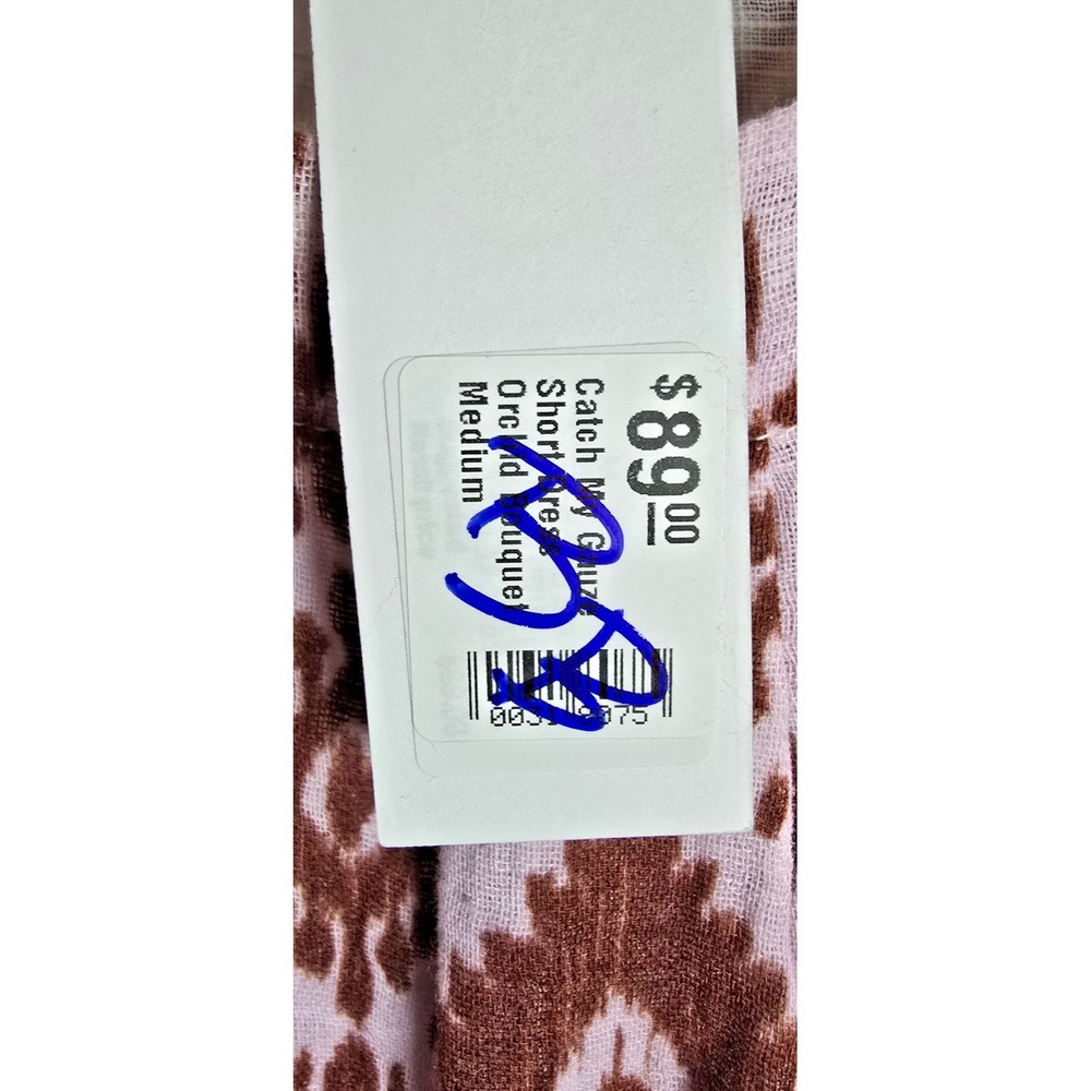 NWT BB Dakota Steve Madden Smocked Mini Dress Women Medium Ikat Print Boho - Picture 5 of 13